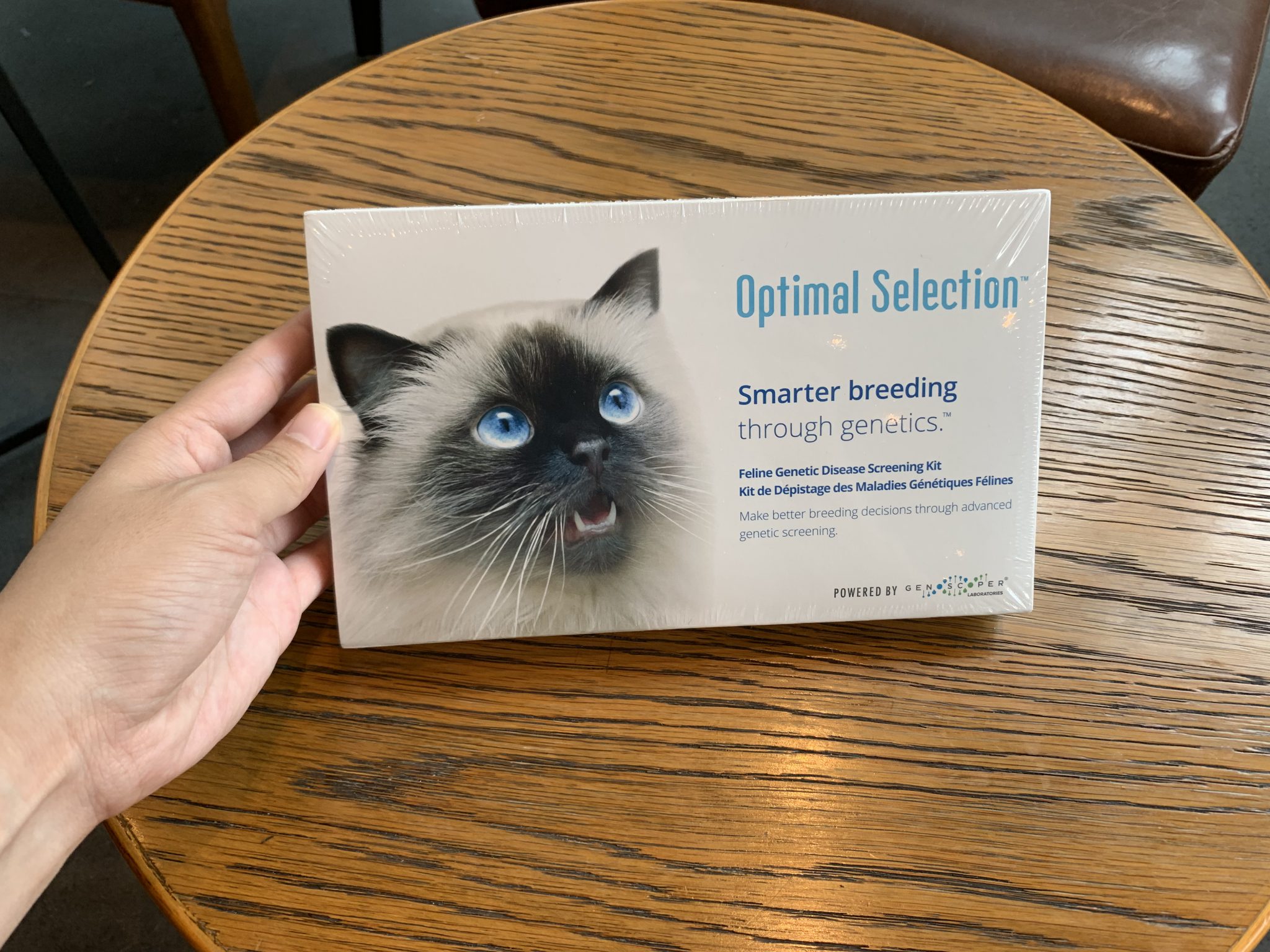 Optimal Selection - WISDOM HEALTH Cat DNA test kit 고양이 유전자 검사