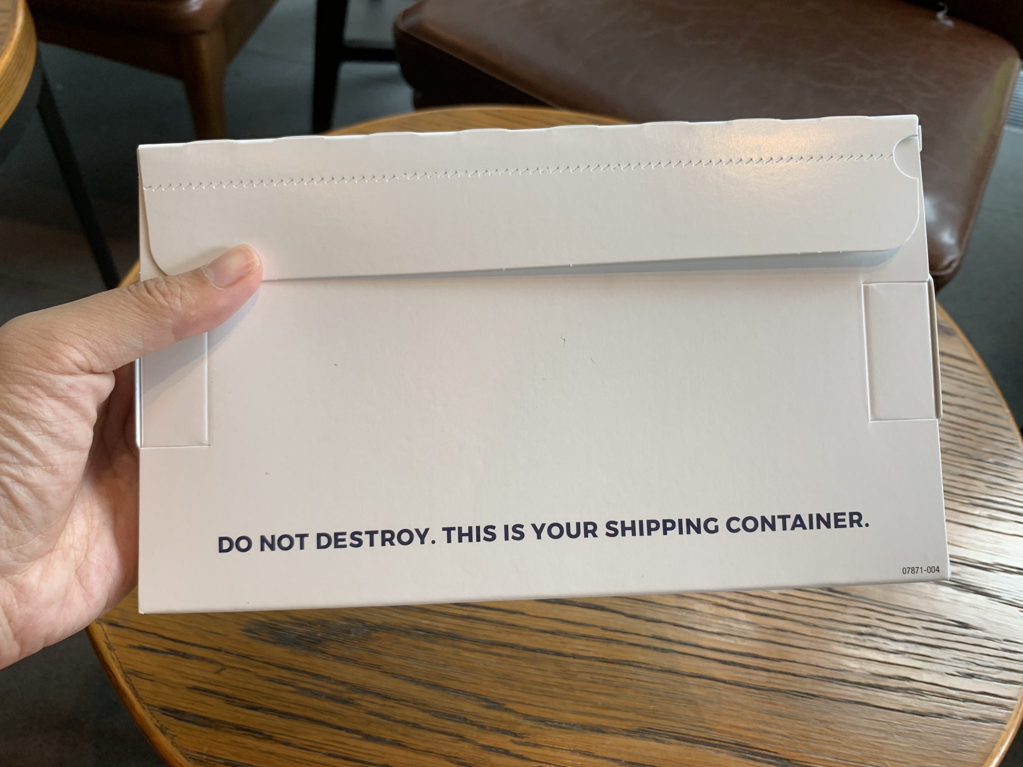 Cat DNA test kit package back