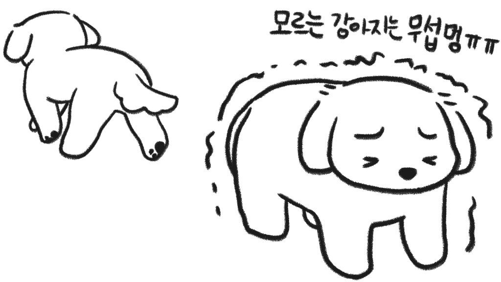 강아지 몸 떨림