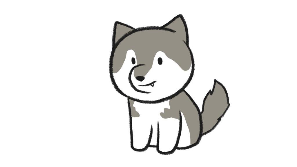강아지 늑대