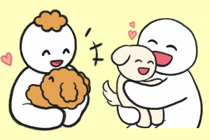보호자 닮은 강아지
