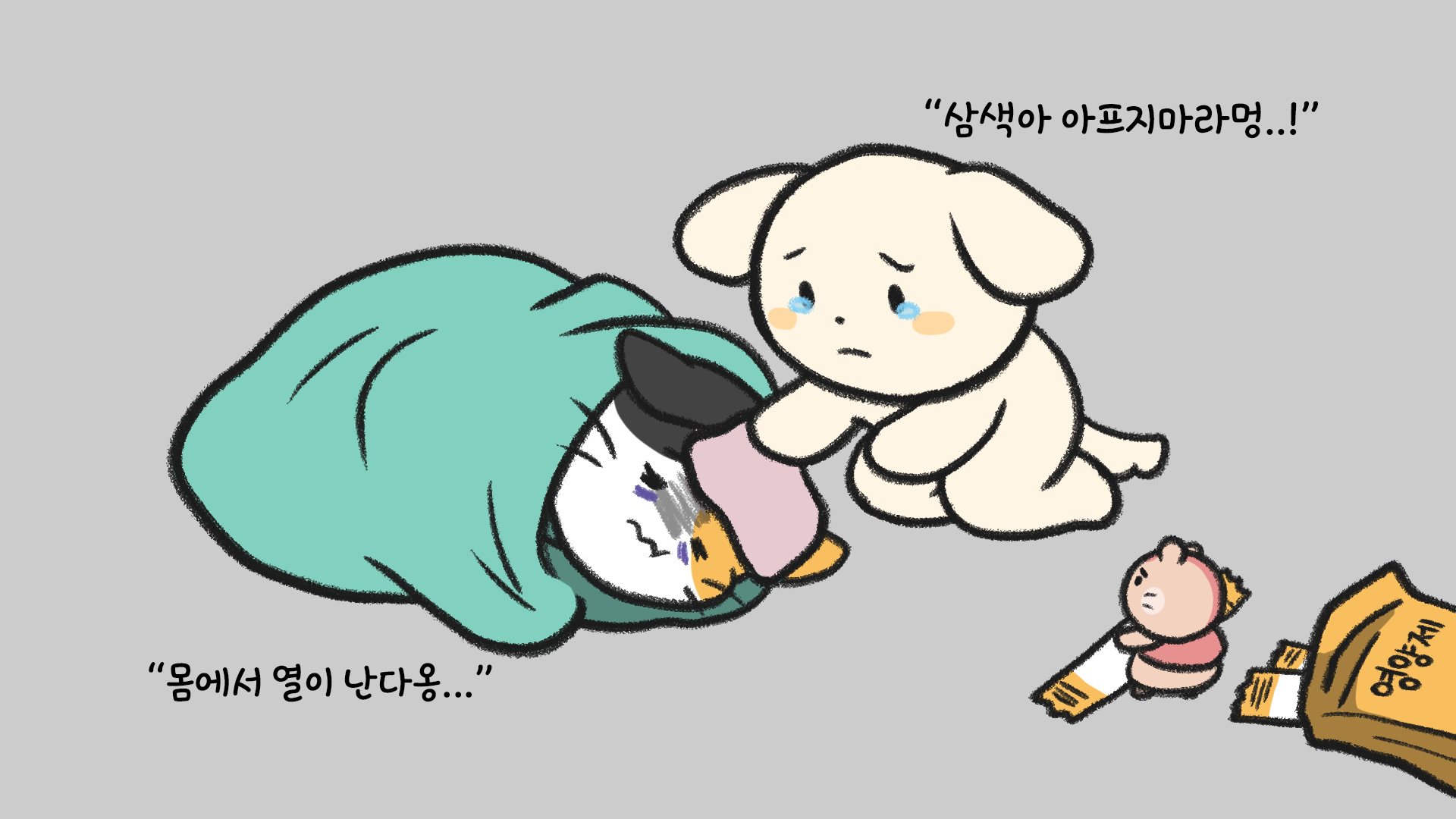 고양이 허피스